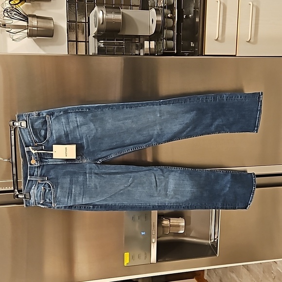 💕MOTHER💕 The Mid Rise Rider Ankle Jeans ~ Right On 27 NWT - Picture 11 of 16